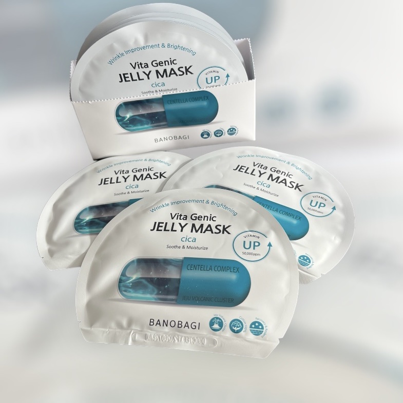ビタ ジェニックゼリーマスク/BANOBAGI/シートマスク・パックを使ったクチコミ（3枚目）