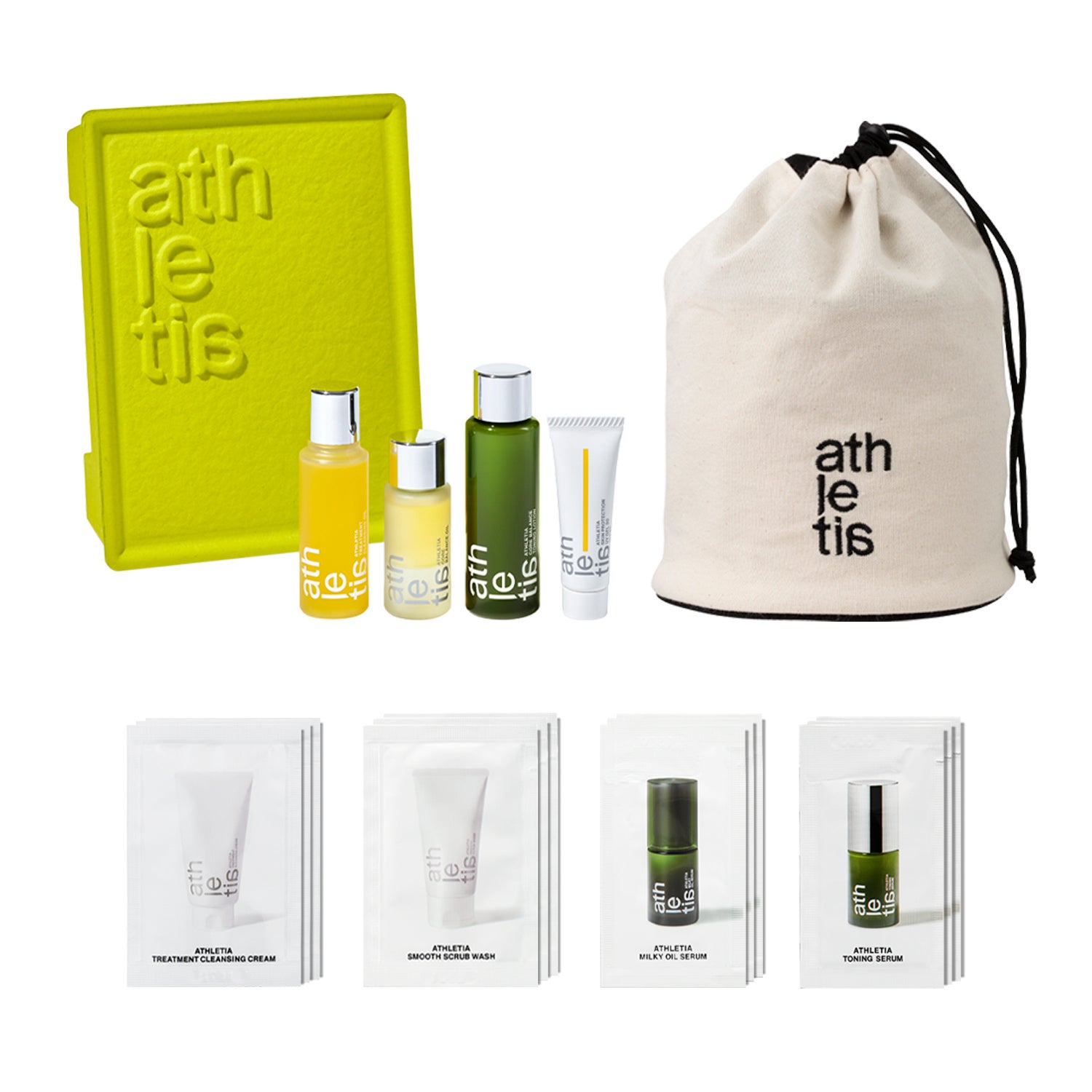 athletia Hankyu Beauty 限定2024 New Year スキンケアキット