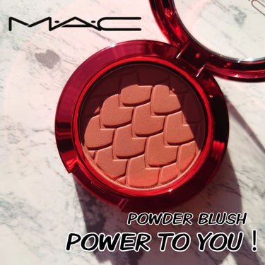 M・A・C パウダー ブラッシュのクチコミ「New✨⁡
⁡@maccosmetics ⁡
⁡@maccosmeticsjapan ⁡
⁡ .....」（1枚目）