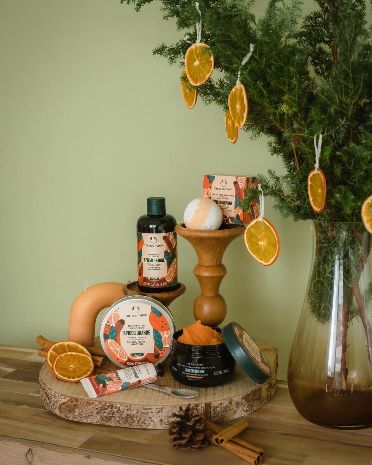 ボディヨーグルト スパイスドオレンジ/THE BODY SHOP/ボディローションを使ったクチコミ(1枚目)