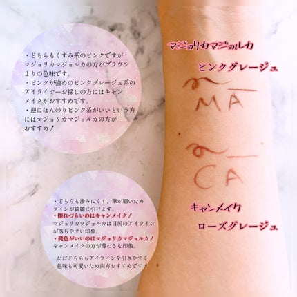 ラスティングリキッドライナー/キャンメイク/リキッドアイライナーを使ったクチコミ(3枚目)