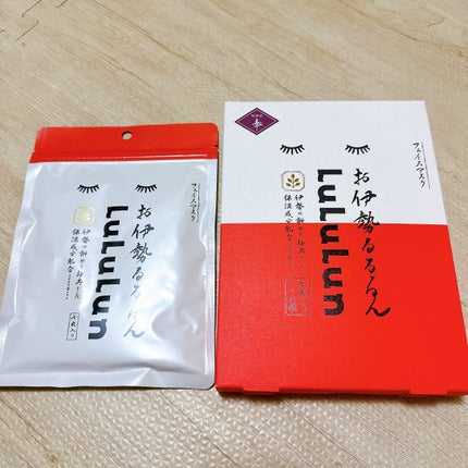 お伊勢ルルルン(木々の香り)(2袋入)/ルルルン/シートマスク・パックを使ったクチコミ(4枚目)