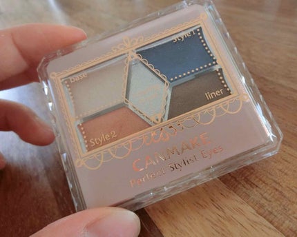 【旧品】パーフェクトスタイリストアイズ/キャンメイク/アイシャドウパレットを使ったクチコミ(1枚目)