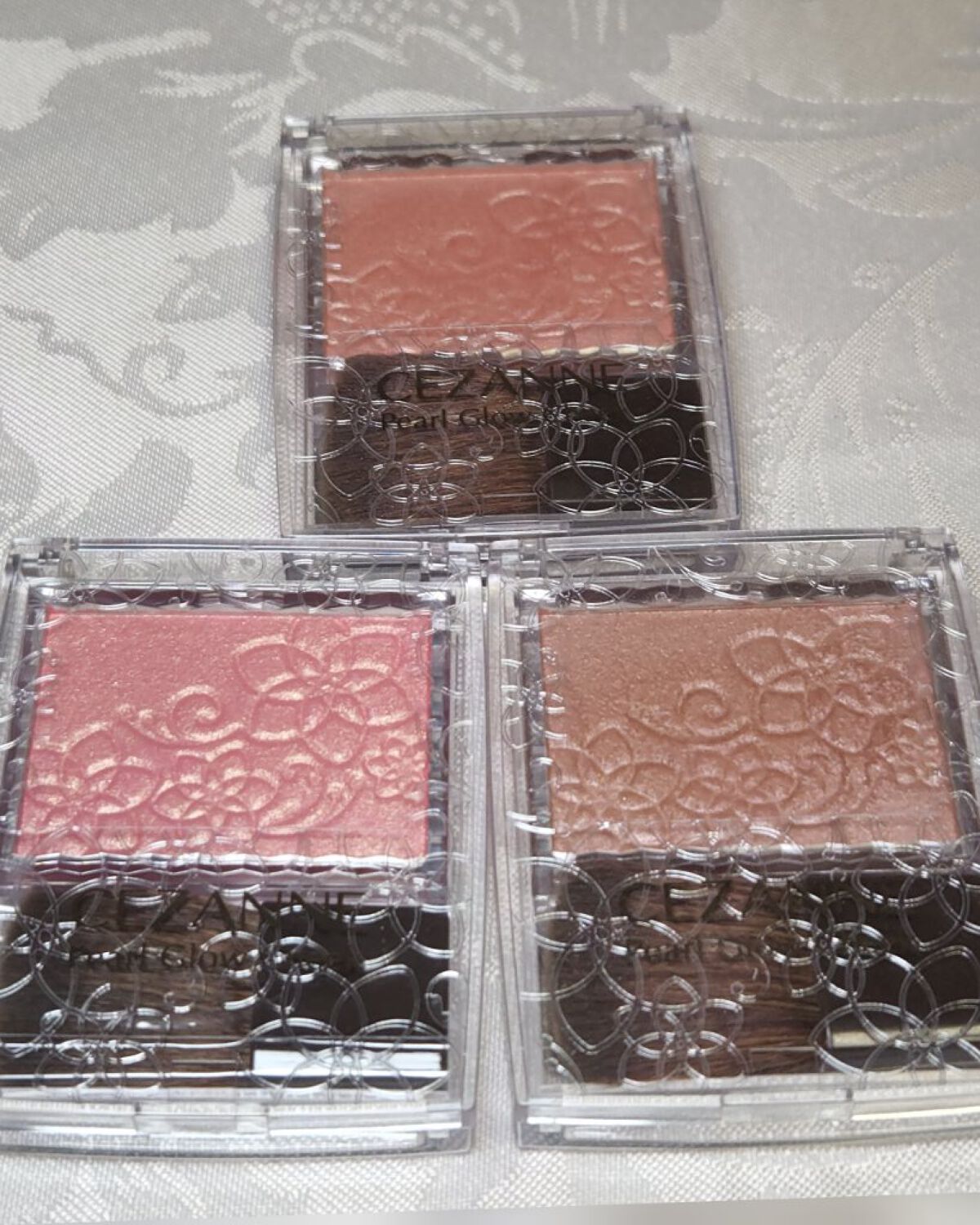 パールグロウチーク/CEZANNE/パウダーチークを使ったクチコミ（2枚目）