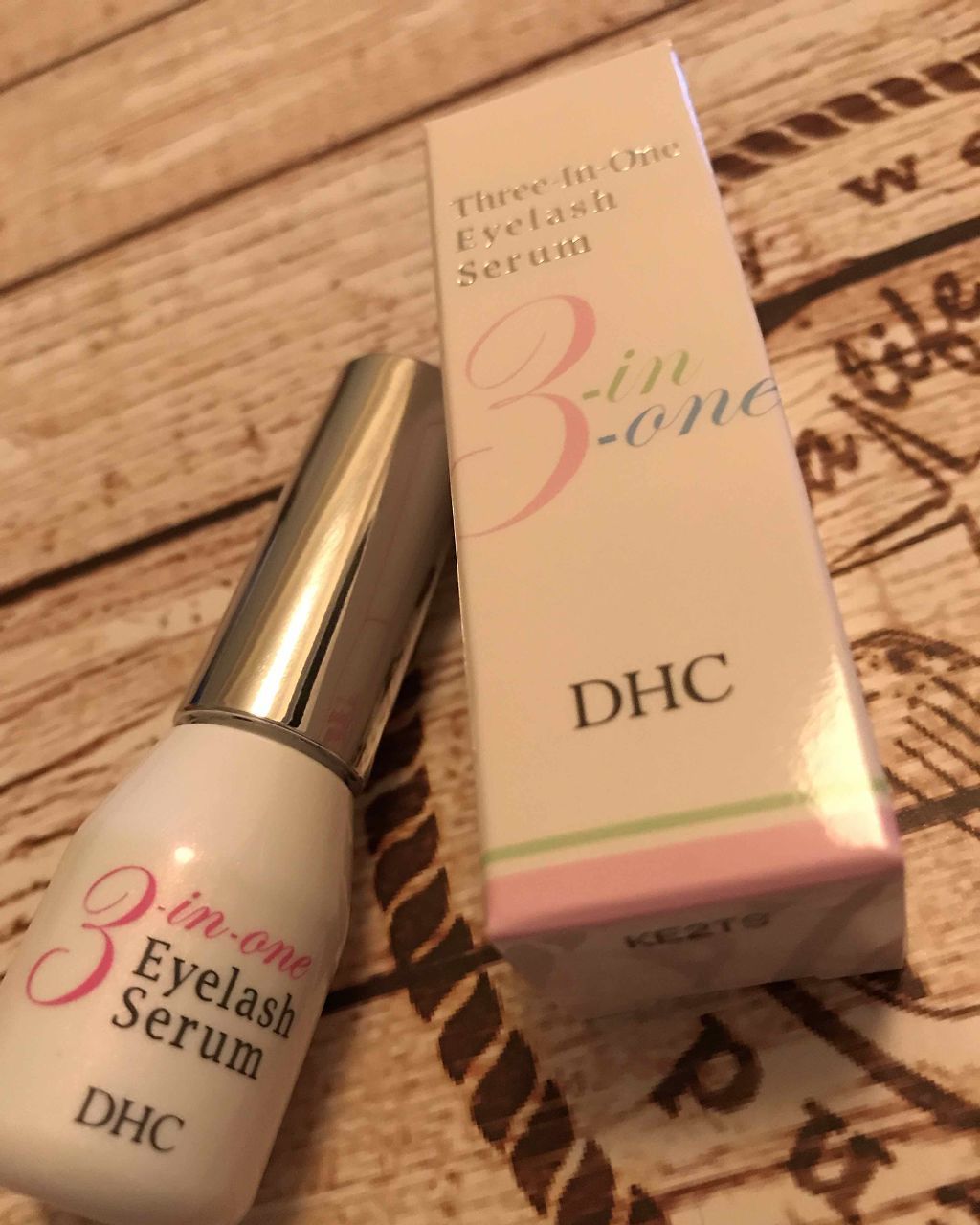 スリーインワンアイラッシュセラム/DHC/まつげ美容液を使ったクチコミ（1枚目）