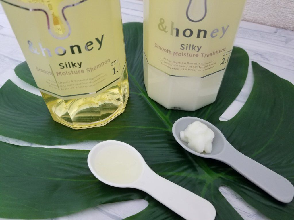 シルキー　スムースモイスチャー　シャンプー　1.0/ヘアトリートメント　2.0/&honey/市販シャンプーを使ったクチコミ（2枚目）