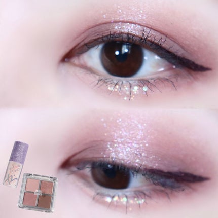 グリーミングアイグリッター/IBIM/グリッターを使ったクチコミ(1枚目)