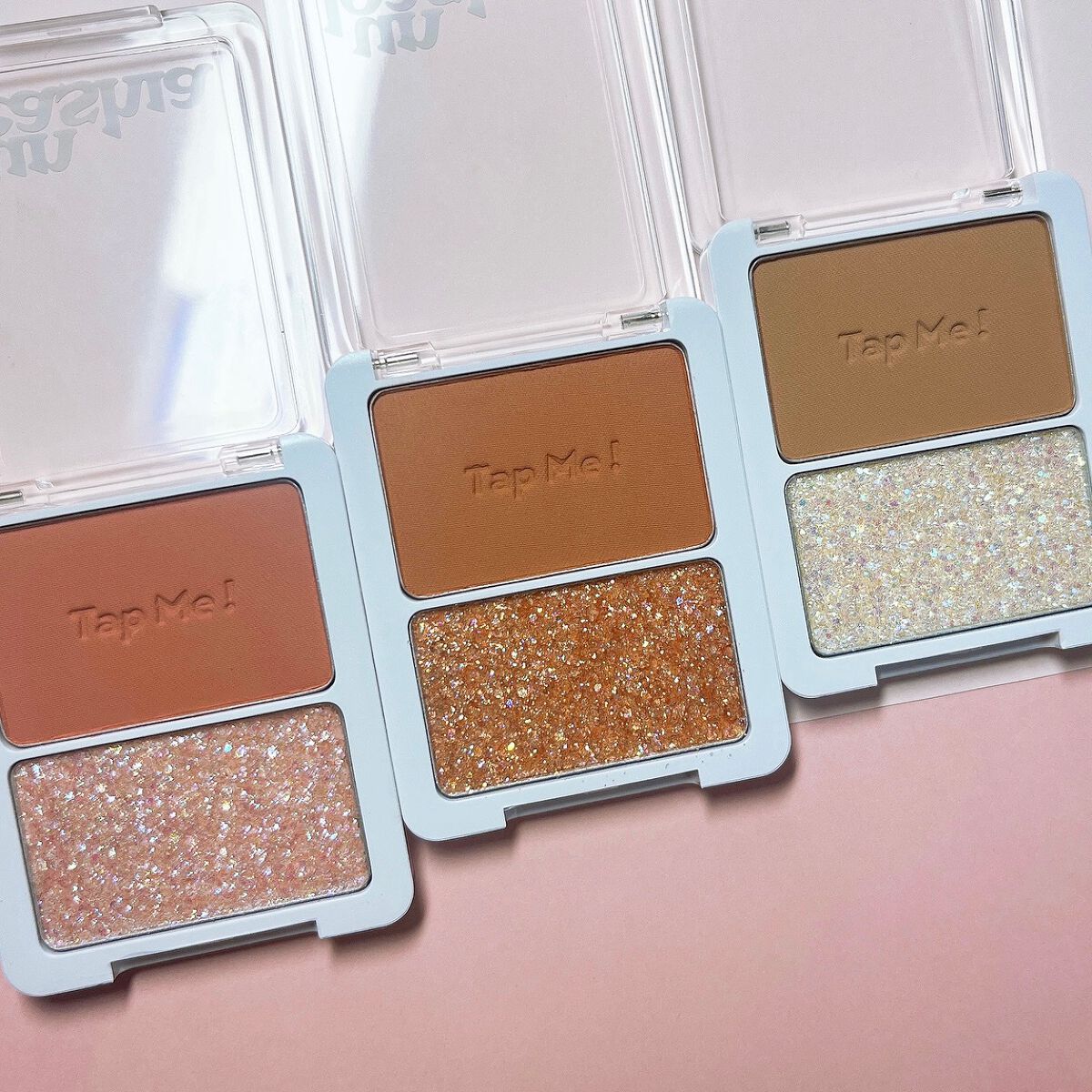 タップミー パレットデュオ No.3 ラバダブ/unleashia/アイシャドウパレットを使ったクチコミ（2枚目）