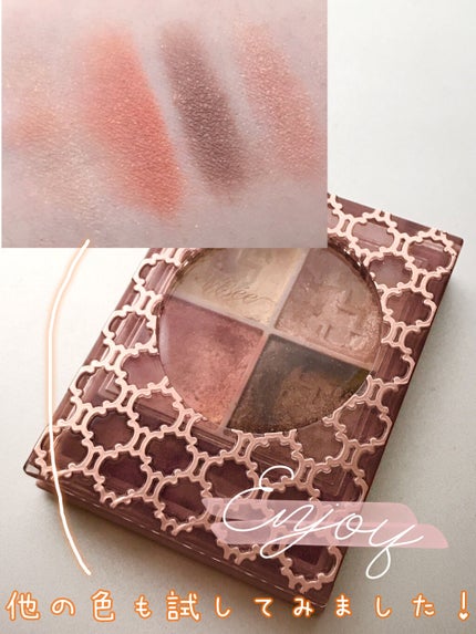 グロッシーリッチ アイズ N/Visée/アイシャドウパレットを使ったクチコミ(3枚目)