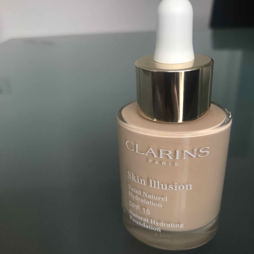 スキンイリュージョン ファンデーション/CLARINS/リキッドファンデーションを使ったクチコミ(1枚目)