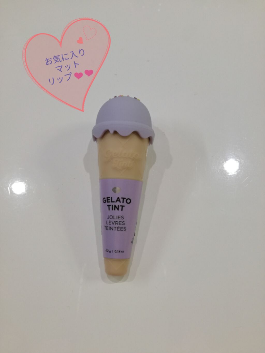 ジェラート ティント/THE FACE SHOP/リップティントを使ったクチコミ（1枚目）