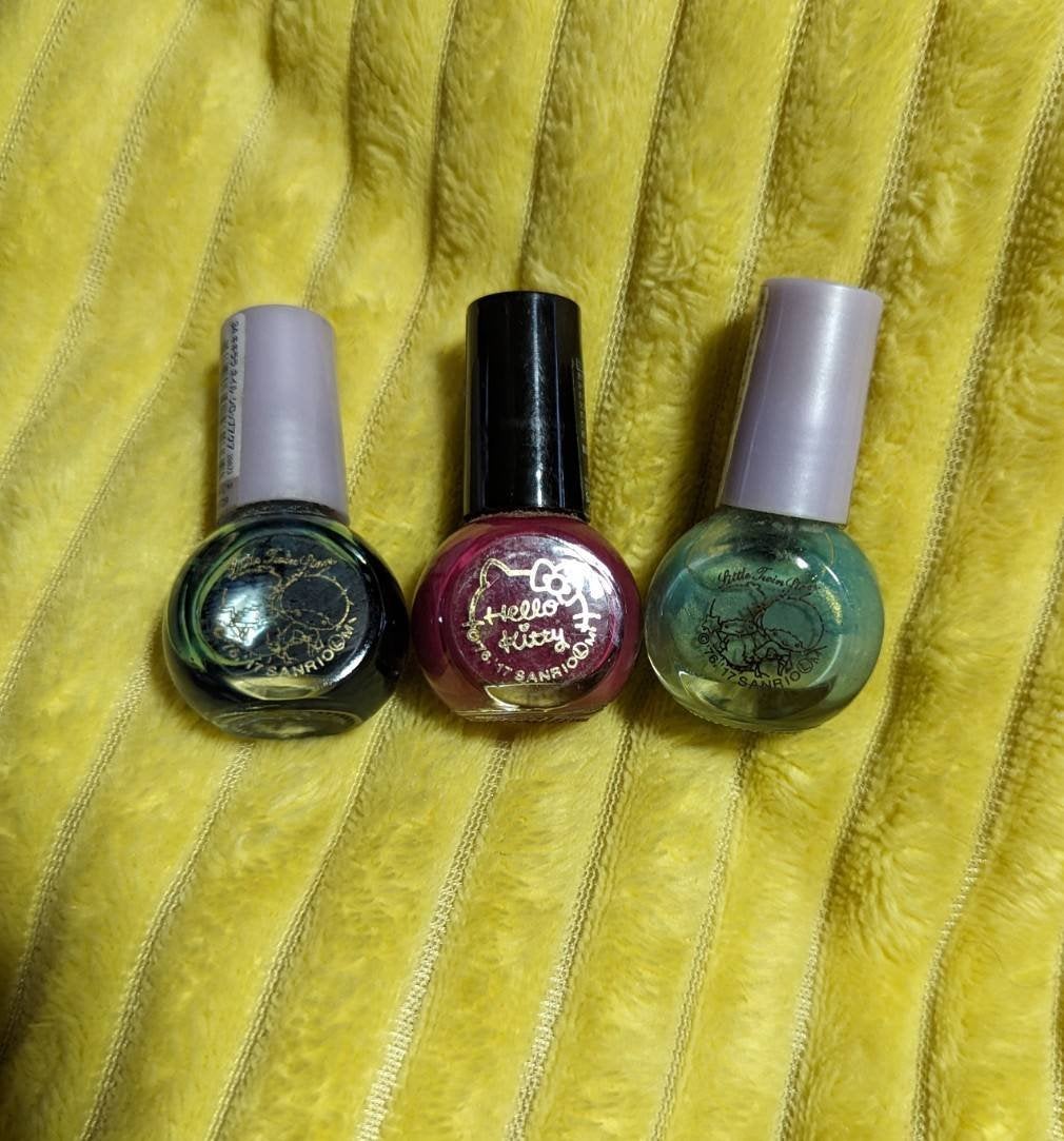 サンリオネイル/DAISO/マニキュアを使ったクチコミ(1枚目)