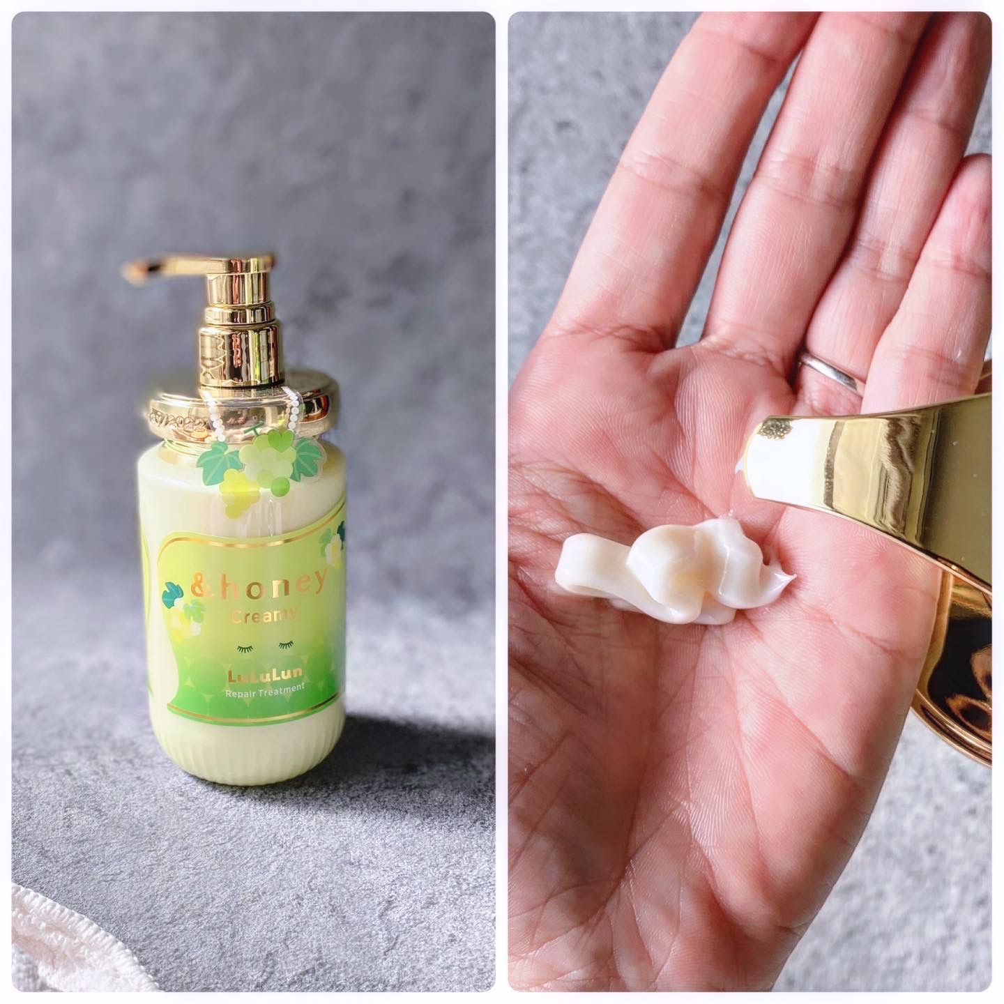 アンドハニー クリーミー ルルルン リペア ペアセット/&honey/シャンプー・コンディショナーを使ったクチコミ（3枚目）