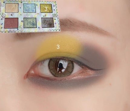 スワンプリンセス アイシャドウパレット/FLORTTE/アイシャドウパレットを使ったクチコミ(6枚目)