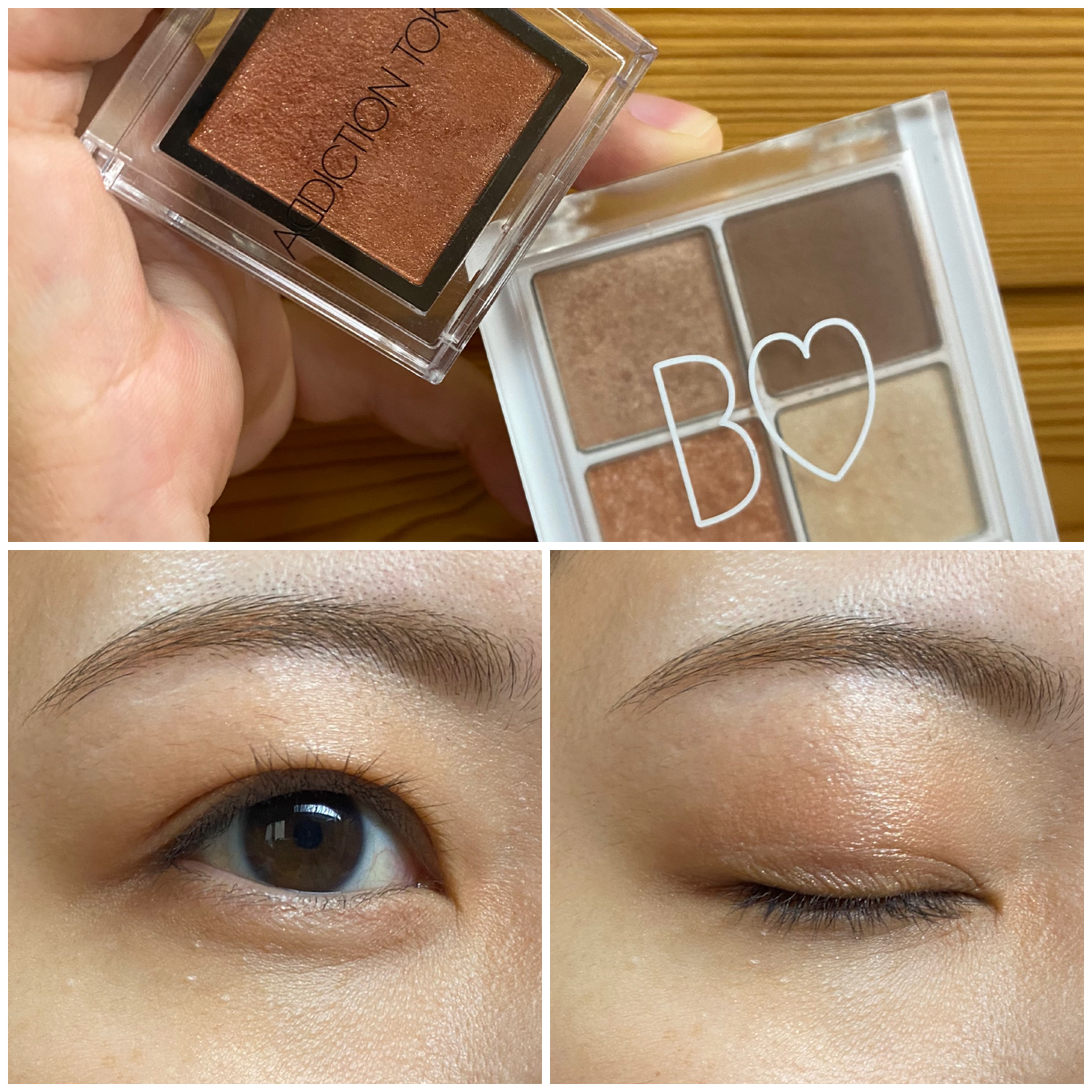 ザ アイシャドウ L 166 Acidic Red/ADDICTION/単色アイシャドウを使ったクチコミ（1枚目）