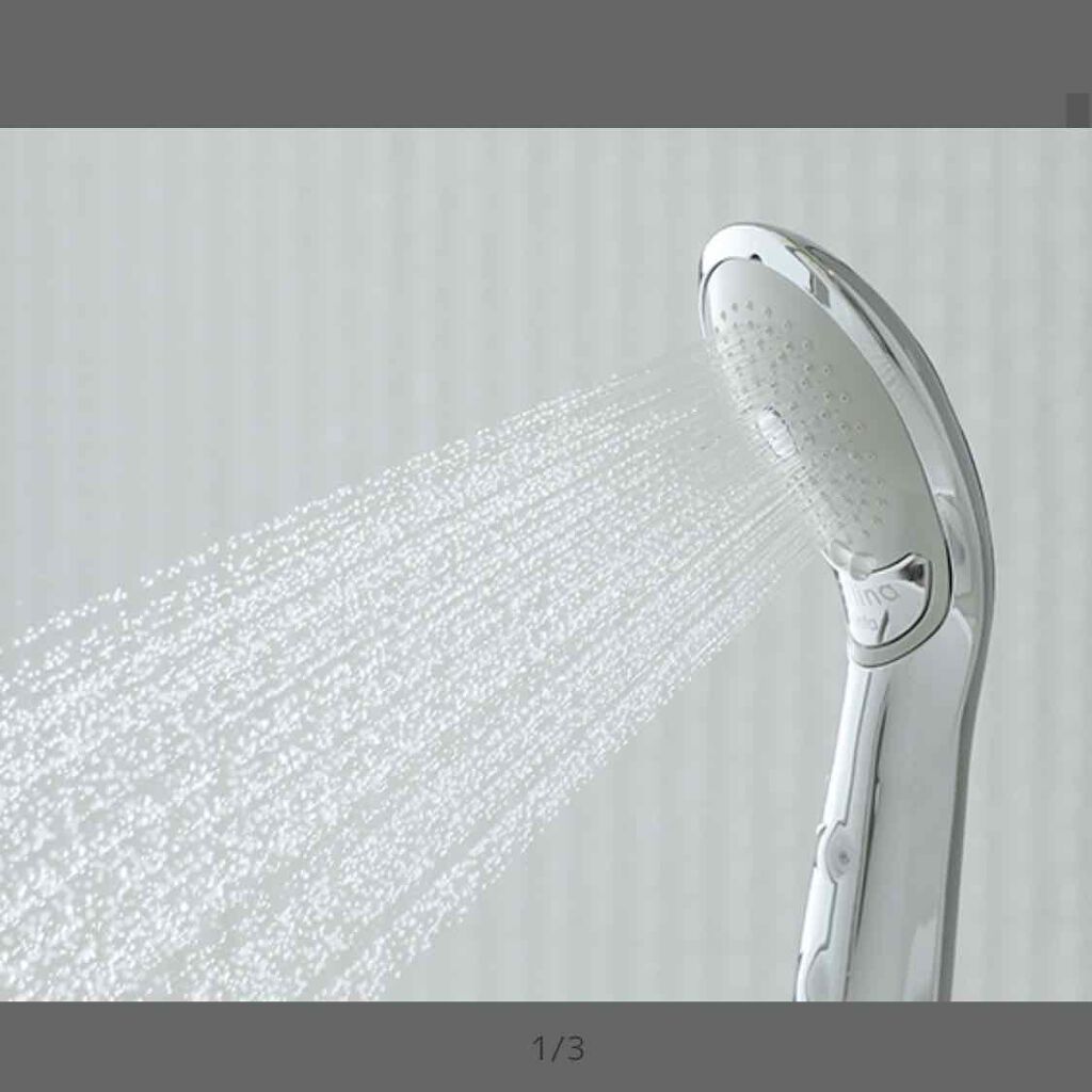 ボリーナニンファプラス/田中金属/シャワーヘッドを使ったクチコミ（1枚目）