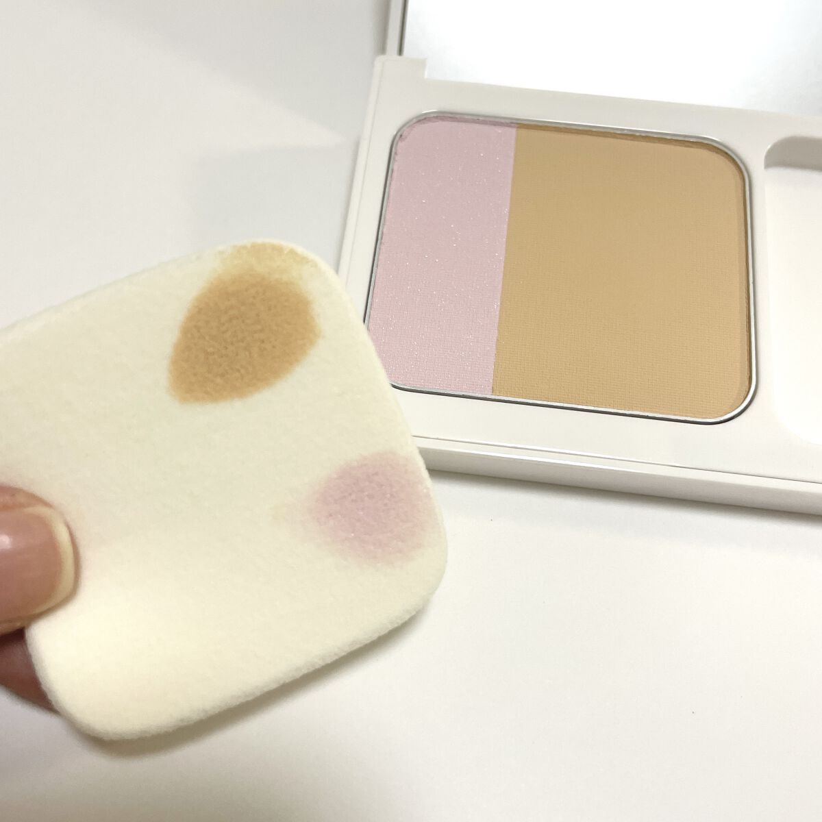 ルミエール ソフトマット パウダリーファンデーション 20/ブリリアージュ/パウダーファンデーションを使ったクチコミ（2枚目）