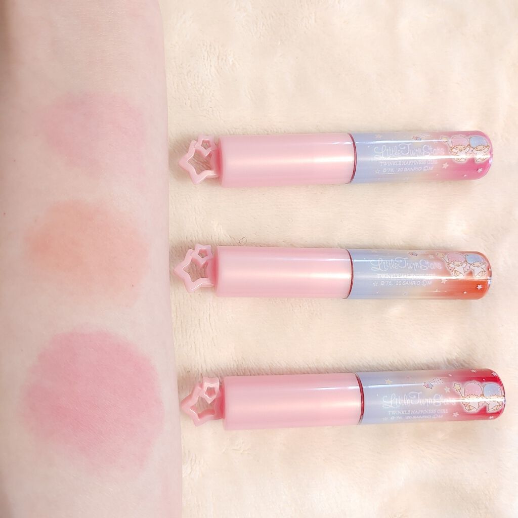 TWINKLE HAPPINESS GIRL/セリア/スティックアイシャドウを使ったクチコミ（3枚目）