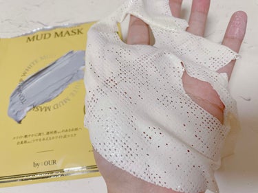 トーンアップホワイト マッドマスク/by : OUR/シートマスク・パックを使ったクチコミ（2枚目）
