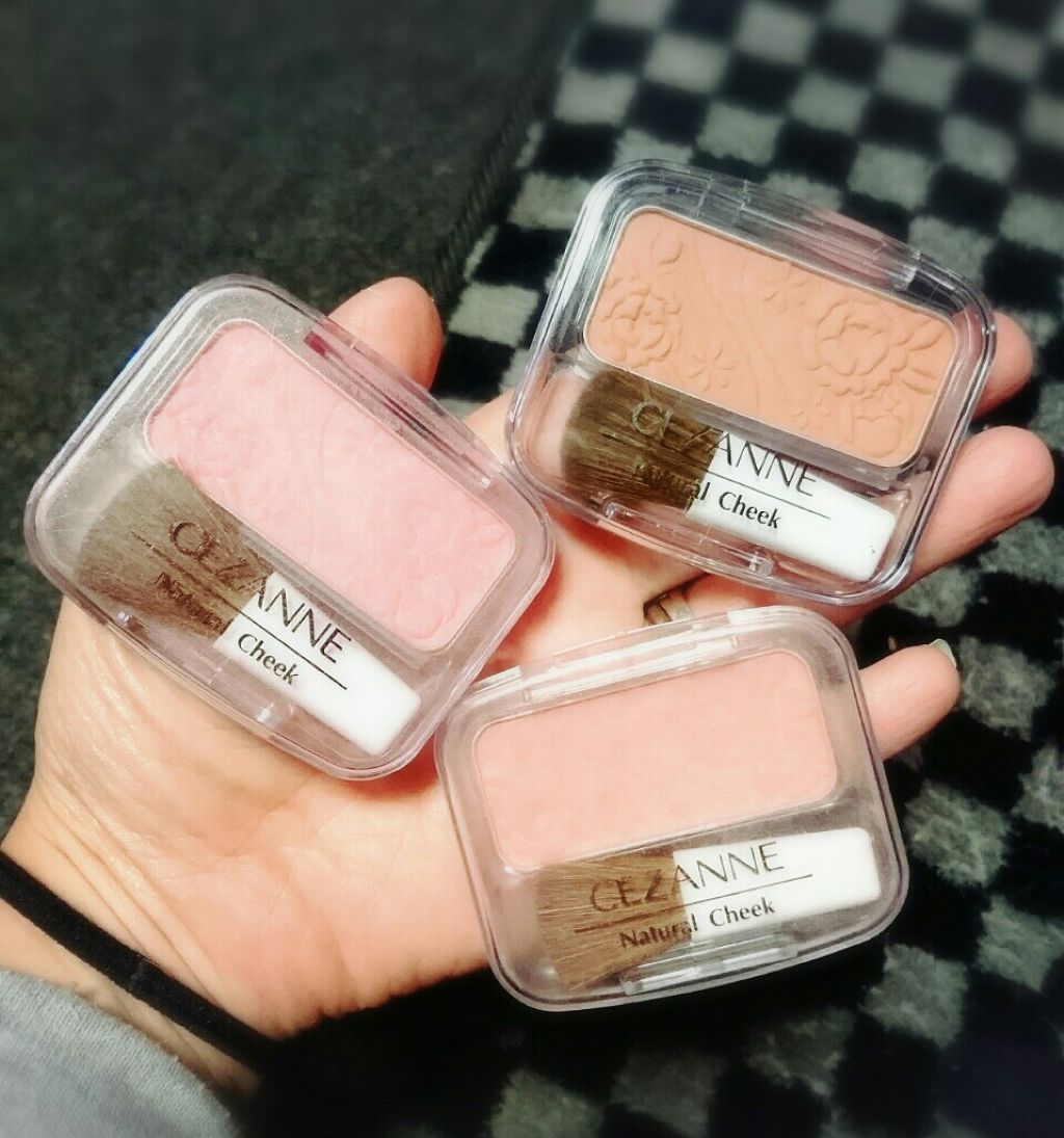 ナチュラル チークN/CEZANNE/パウダーチークを使ったクチコミ（1枚目）