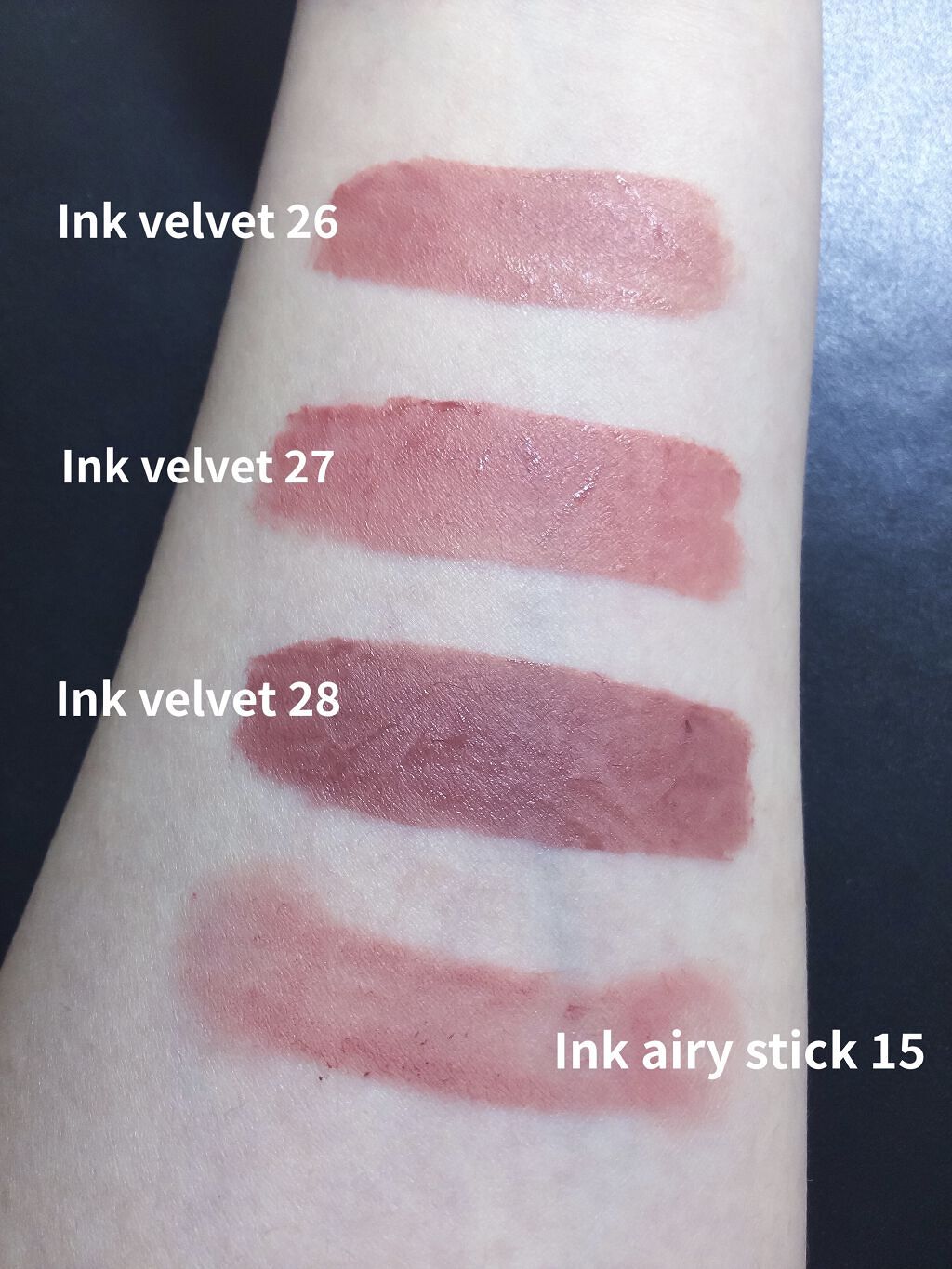 インク ベルベット/PERIPERA/口紅を使ったクチコミ（3枚目）