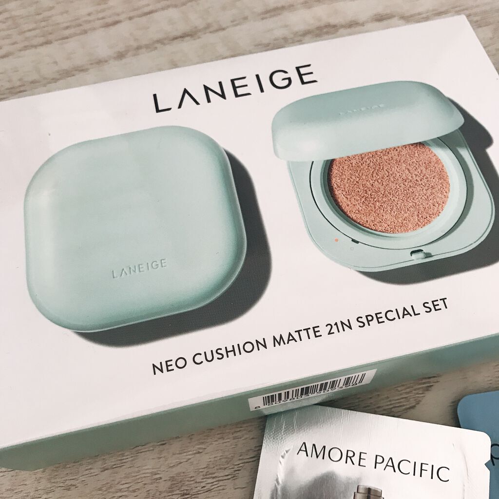 ネオクッション マット/LANEIGE/クッションファンデーションを使ったクチコミ(2枚目)