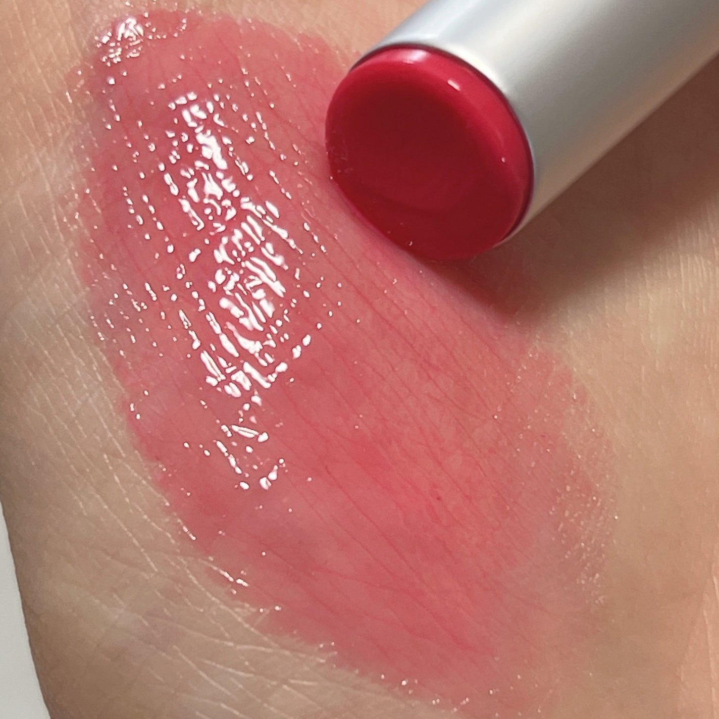 グラスティングメルティングバーム/rom&nd/リップバームを使ったクチコミ(3枚目)