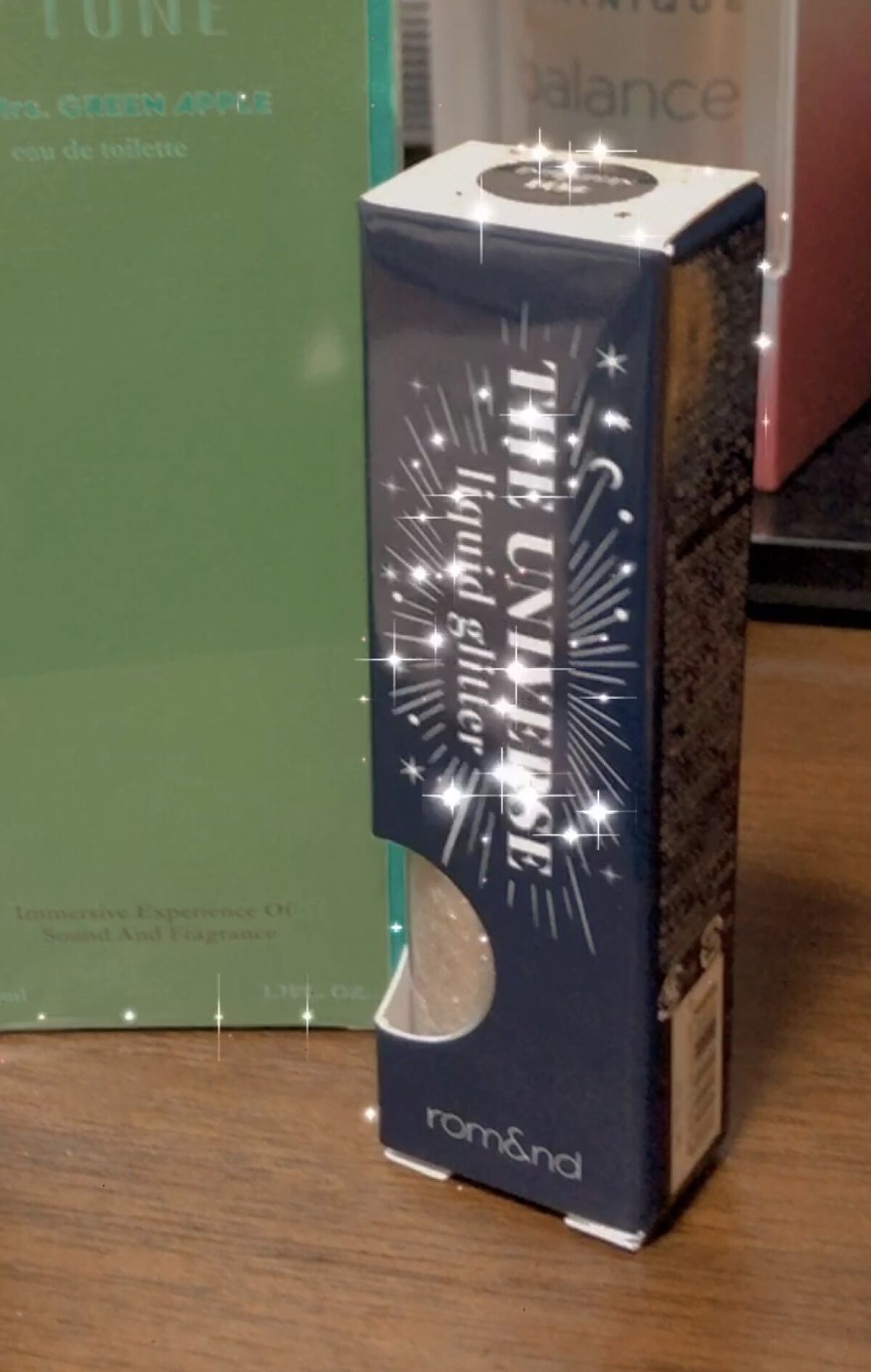 リキッド グリッター シャドウ/rom&nd/グリッターを使ったクチコミ（1枚目）