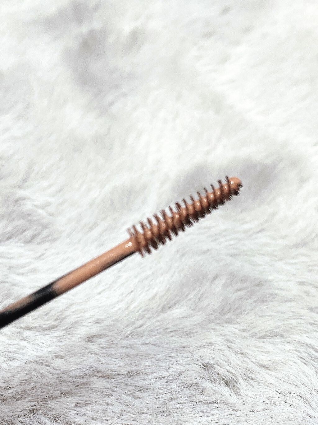 ニュアンスブロウマスカラ 02 フォギーピンクブラウン/K-パレット/眉マスカラを使ったクチコミ（2枚目）