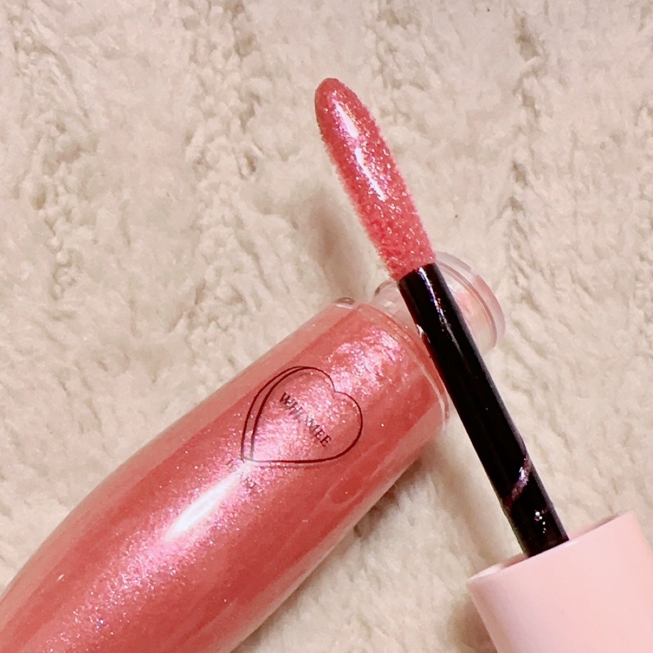 キラティントグロス/WHOMEE/リップティントを使ったクチコミ(2枚目)