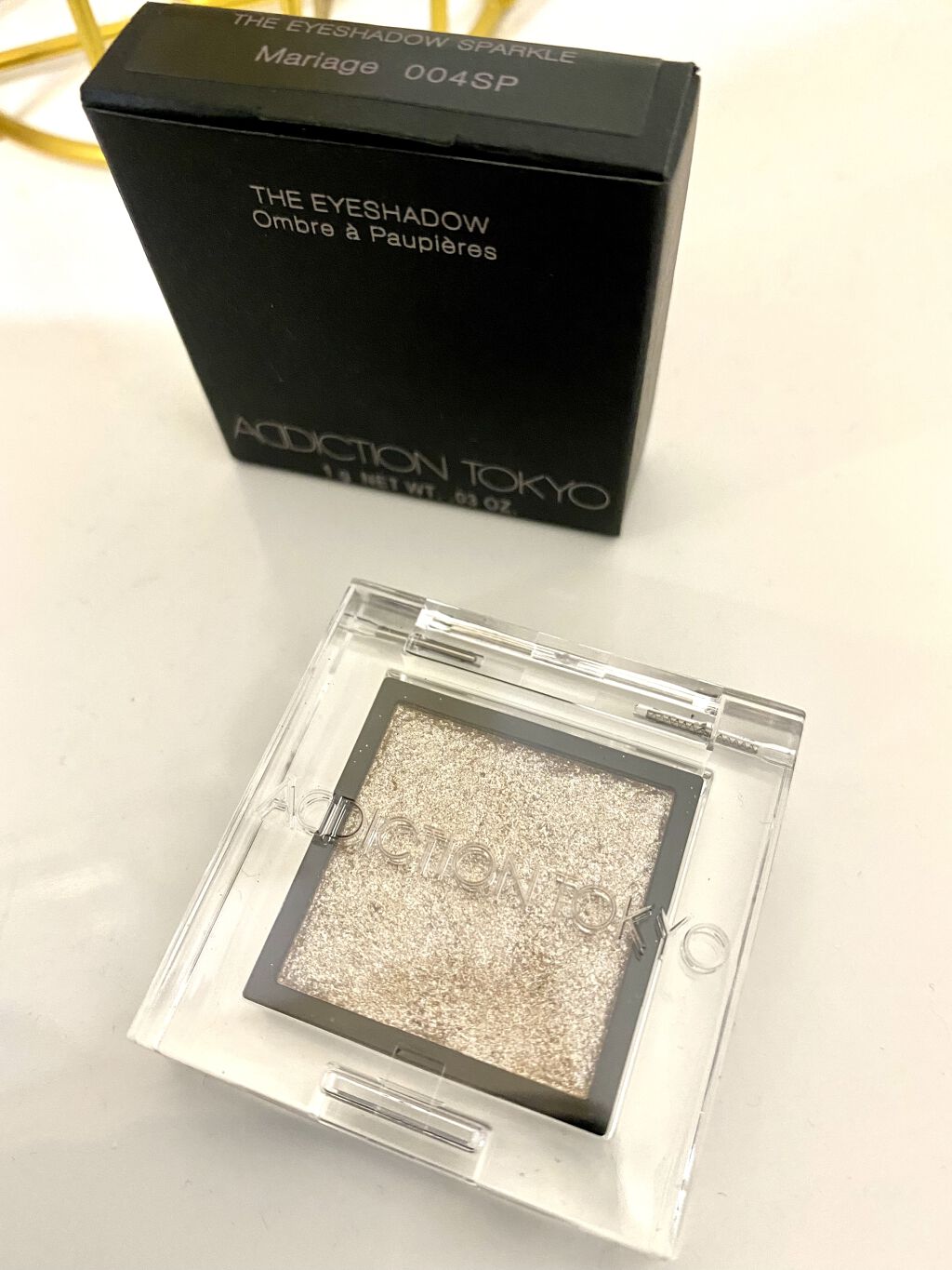 アディクション ザ アイシャドウ スパークル/ADDICTION/単色アイシャドウを使ったクチコミ（1枚目）