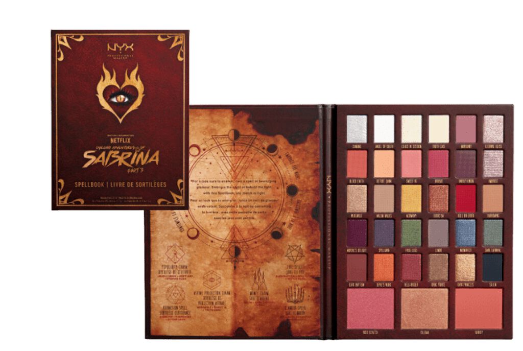 NYX Professional Makeup チリング アドベンチャー オブ サブリナ シャドウパレット