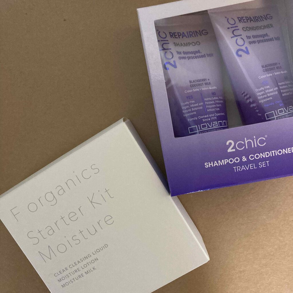 ジョヴァンニ 2chic ダメージ シャンプー/コンディショナー/giovanni/市販シャンプーを使ったクチコミ（1枚目）