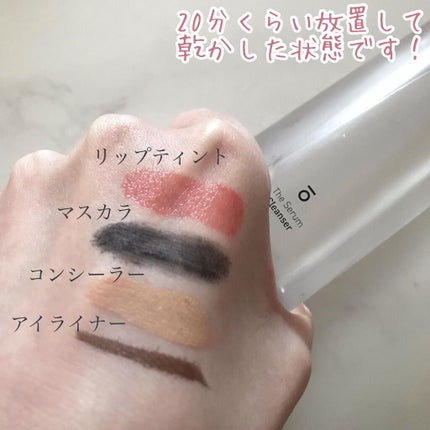 ザ セラムクレンザー/Slosophy/クレンジングウォーターを使ったクチコミ(4枚目)