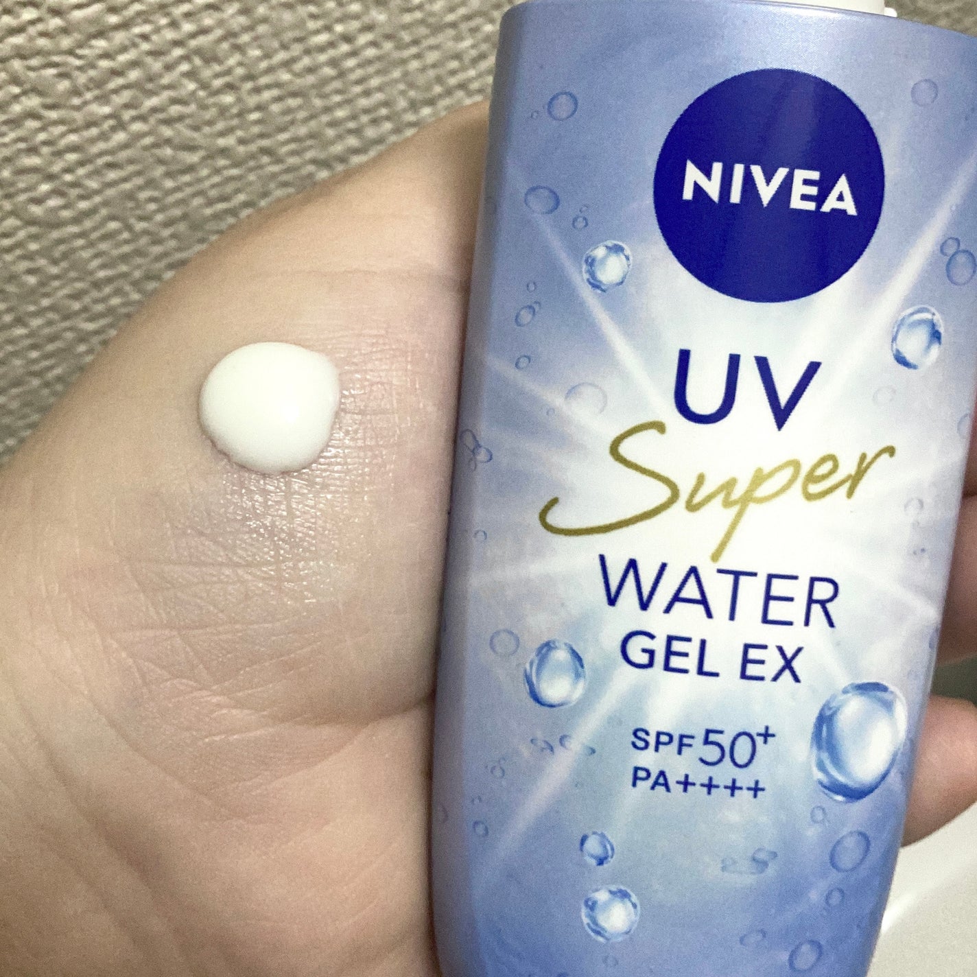 ニベアUV ウォータージェルEX/ニベア/日焼け止めジェルを使ったクチコミ(4枚目)