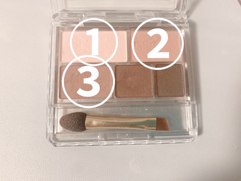 パーフェクトマルチアイズ/キャンメイク/アイシャドウパレットを使ったクチコミ(4枚目)