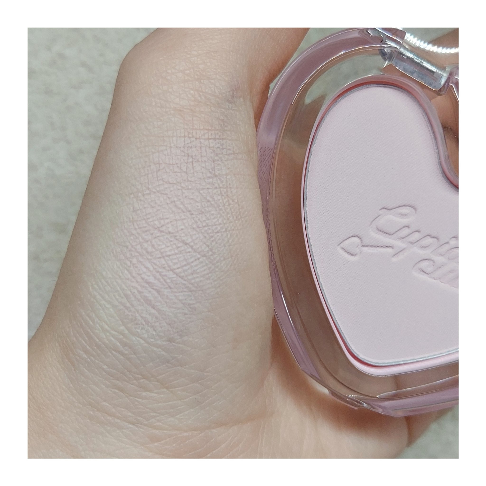 Luv Beam Blur Cheek 01 Blurry Cherry(ブラーリーチェリー)/lilybyred/パウダーチークを使ったクチコミ（2枚目）