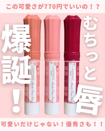 むちぷるティント/キャンメイク/リップティントを使ったクチコミ(1枚目)