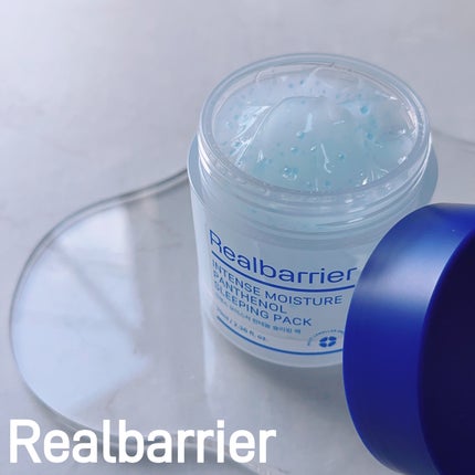 インテンスモイスチャーパンテノールスリーピングパック/Real Barrier/シートマスク・パックを使ったクチコミ(1枚目)