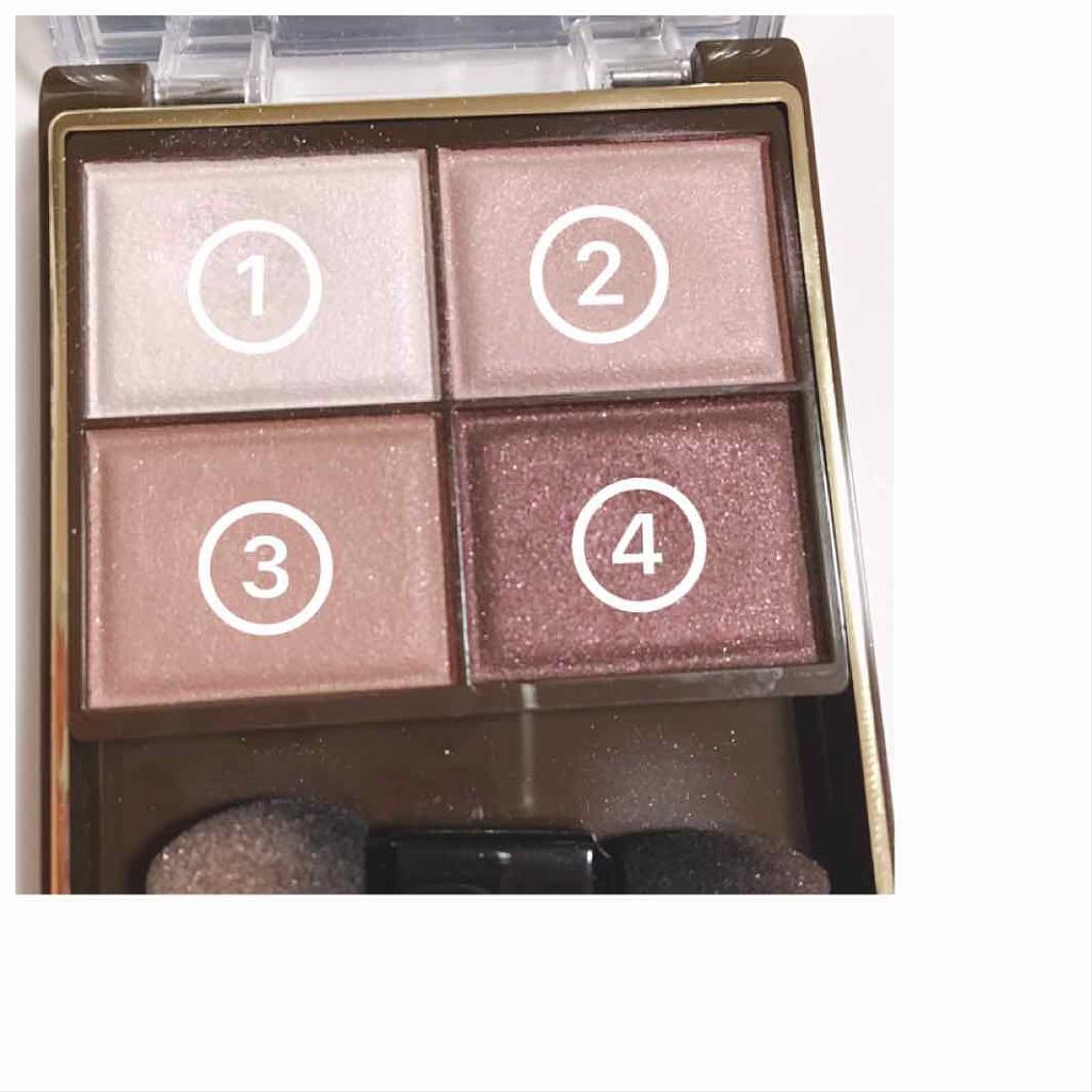 スキニーリッチシャドウ/excel/アイシャドウパレットを使ったクチコミ（3枚目）