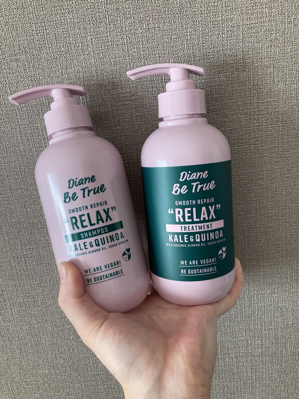 Diane Be True（ダイアンビートゥルー）/RELAX / スムース /シャンプー＆トリートメント/ダイアンビートゥルー/市販シャンプーを使ったクチコミ（1枚目）