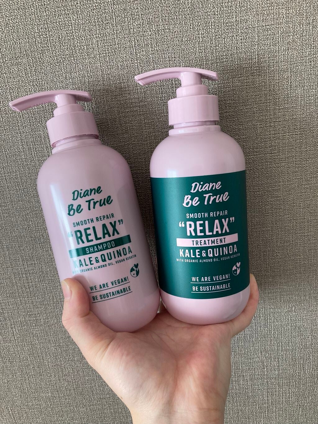 Diane Be True(ダイアンビートゥルー)/RELAX / スムース /シャンプー&トリートメント/ダイアンビートゥルー/市販シャンプーを使ったクチコミ(1枚目)