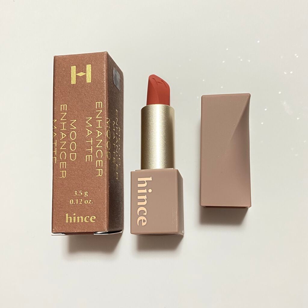 ムードインハンサーマット /hince/口紅を使ったクチコミ(1枚目)