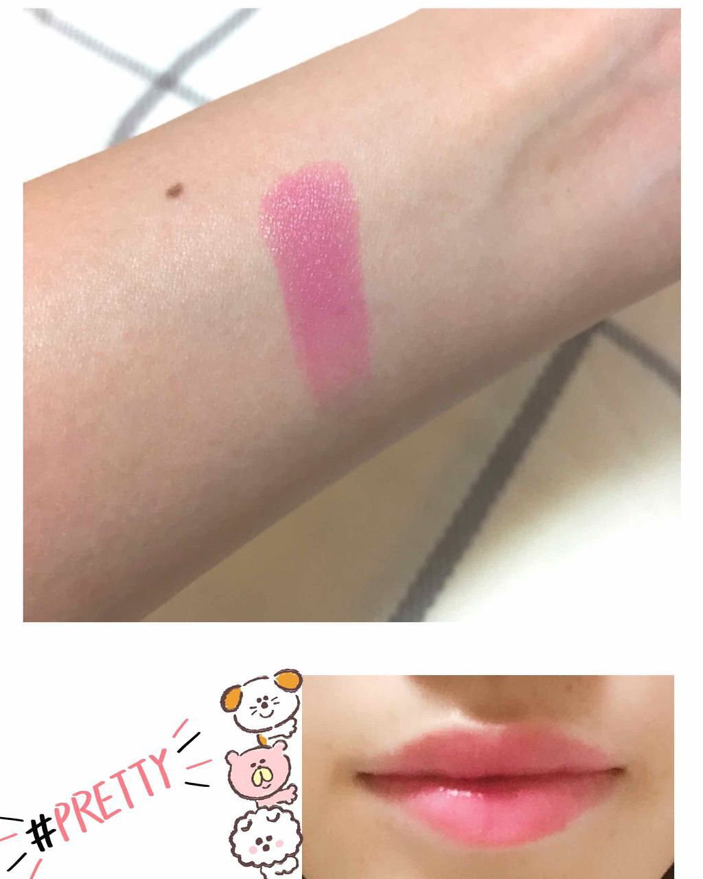 ウィンマックス スリムリップスティック/DAISO/口紅を使ったクチコミ（2枚目）