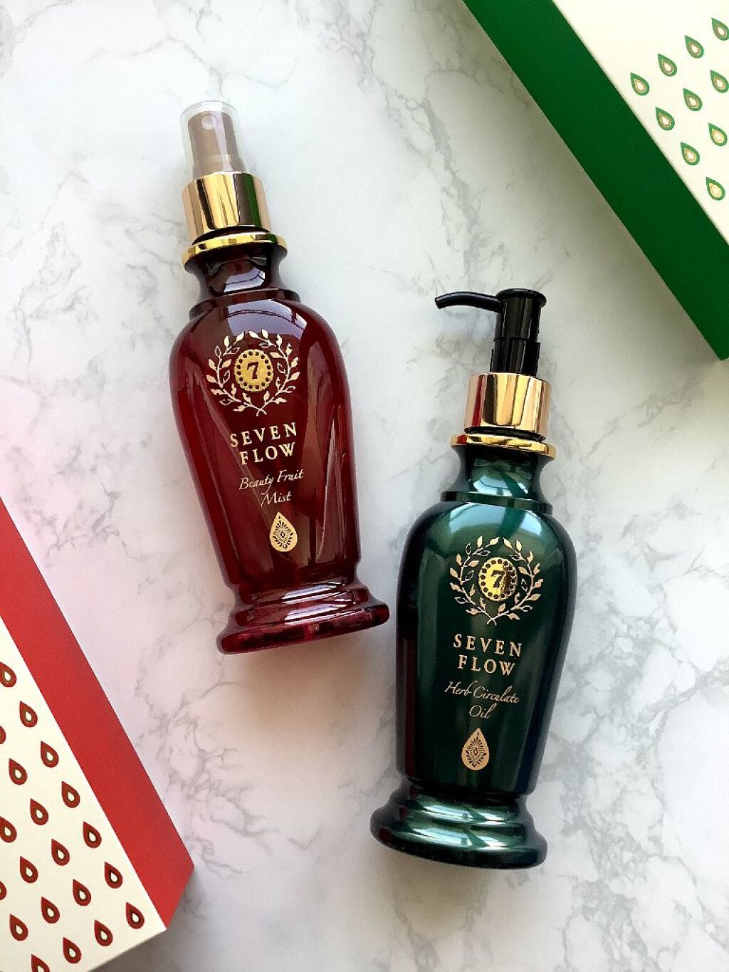 ハーブ サーキュレイト オイル/セブンフロー/フェイスオイルを使ったクチコミ(1枚目)