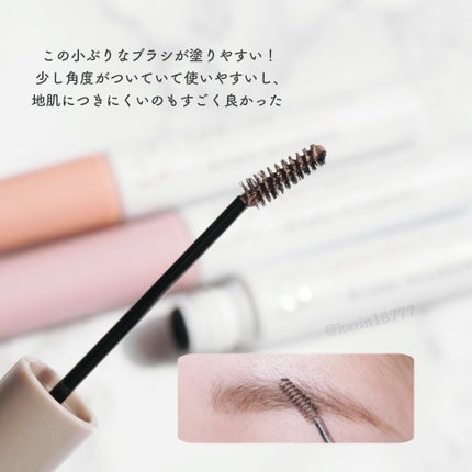 ラブ・ライナー シグネチャーフィットマスカラ MMC2<アイブロウ>/ラブ・ライナー/眉マスカラを使ったクチコミ(5枚目)