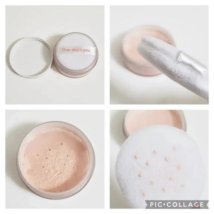 ポアセバムパウダー/One-day's you/ルースパウダーを使ったクチコミ(6枚目)
