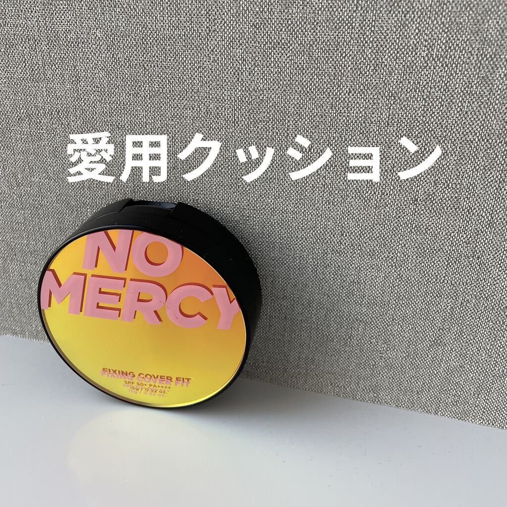 ノーマーシー フィクシング カバー フィット/manyo/クッションファンデーションを使ったクチコミ（1枚目）