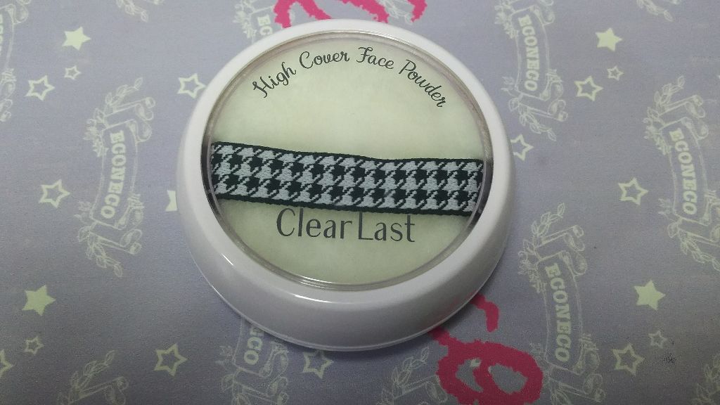 フェイスパウダー ハイカバー  マットオークル /クリアラスト/プレストパウダーを使ったクチコミ（1枚目）