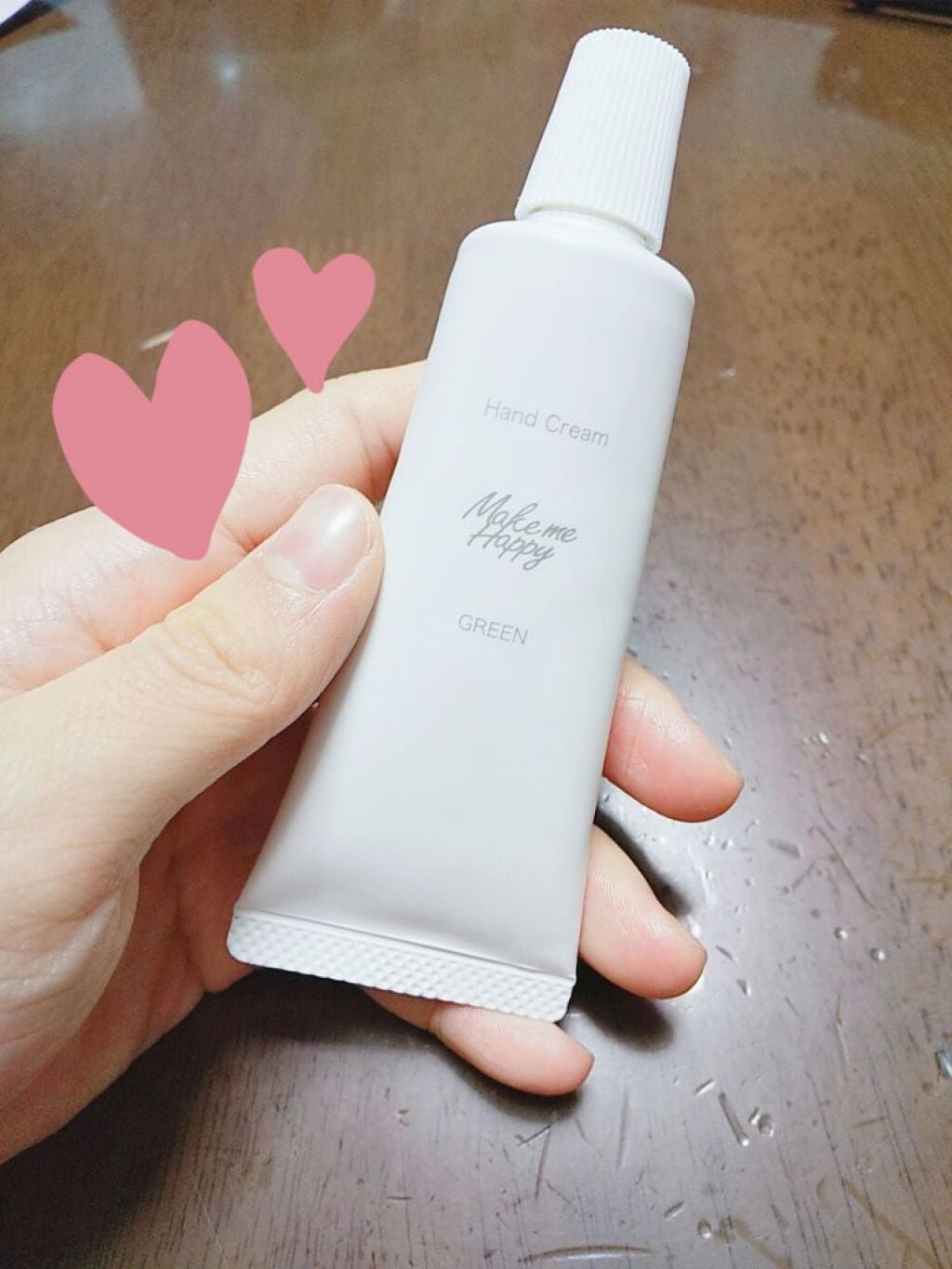 メイクミーハッピー ハンドクリーム WHITE/キャンメイク/ハンドクリームを使ったクチコミ(1枚目)